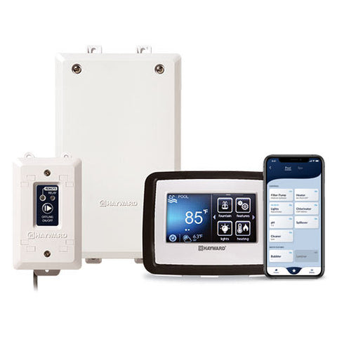 Hayward OmniHub® Spa Kit with Relay and 2 Actuators, Includes J-Box + 6' Whip (Open Line) | HL485SPAKIT