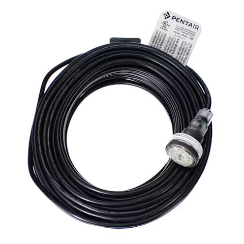 Pentair MicroBrite White LED Light 12V, 100' Cord | EC-620429