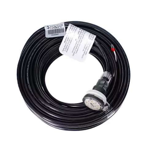 Pentair MicroBrite Warm White LED Light – 12 V, 100′ Cord | EC-620457