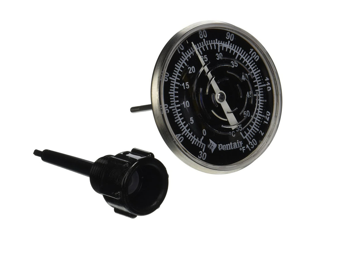 Pentair 30/130 Deg F Inline Thermometer w/ Nylon Well | SL1DW – Pool ...