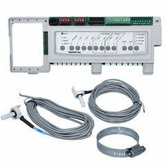 	Jandy AquaLink PDA-P4 control board with temperature sensors, cables and mounting clamp.