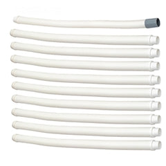 Hayward Poolvergnuegen, The PoolCleaner, Leader Hose 10 Pack, White | PVLHP1900WHPK10