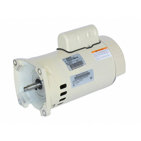 Pentair OEM 2 HP Pool Pump Motor – Square Flange | 1-Speed | 1-Phase | 208-230V | Almond | 355026S by Pool Supply Depot