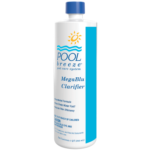Pool Breeze Megablu Concentrated Clarifier 32 fl oz Bottle,| 88482 by Pool Supply Depot