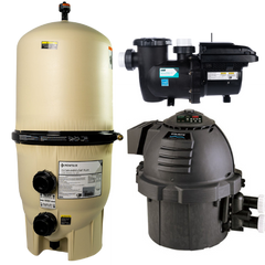 Pentair Pool Equipment Bundle. 520 sq. ft. Filter, Stai-Rite 400NA Heater and 3.0 HP Pump.