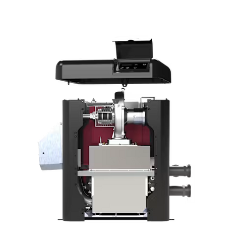 Raypak P-R404A-EN-C Low NOx Avia Natural Gas Heater, 399K BTU, Polymer Headers, Copper Exchanger, 135 lbs, 3/4” NPT, 2” Buttress, Built-in Wi-Fi | 018033