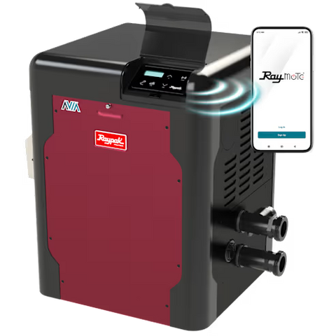 Raypak AVIA Propane Gas Pool & Spa Heater, 400,000 BTU, NiTek Heat Exchanger | 018051