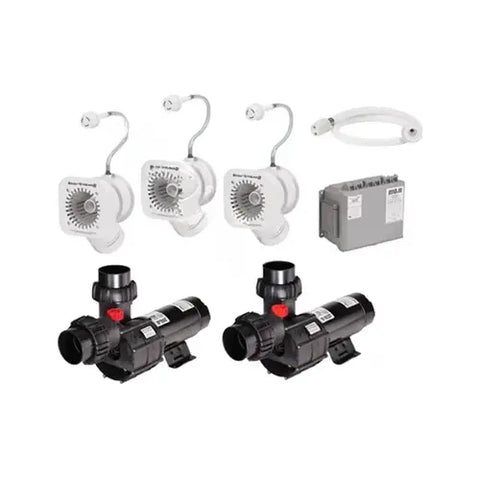Speck BaduStream II SwimJet 3-Jet System with Square Cover | SS484-3400M-1SW