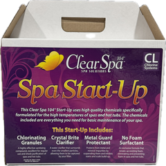 Oreq Clear Spa 104 Start Kit, Chlorine | SPASTARTCH