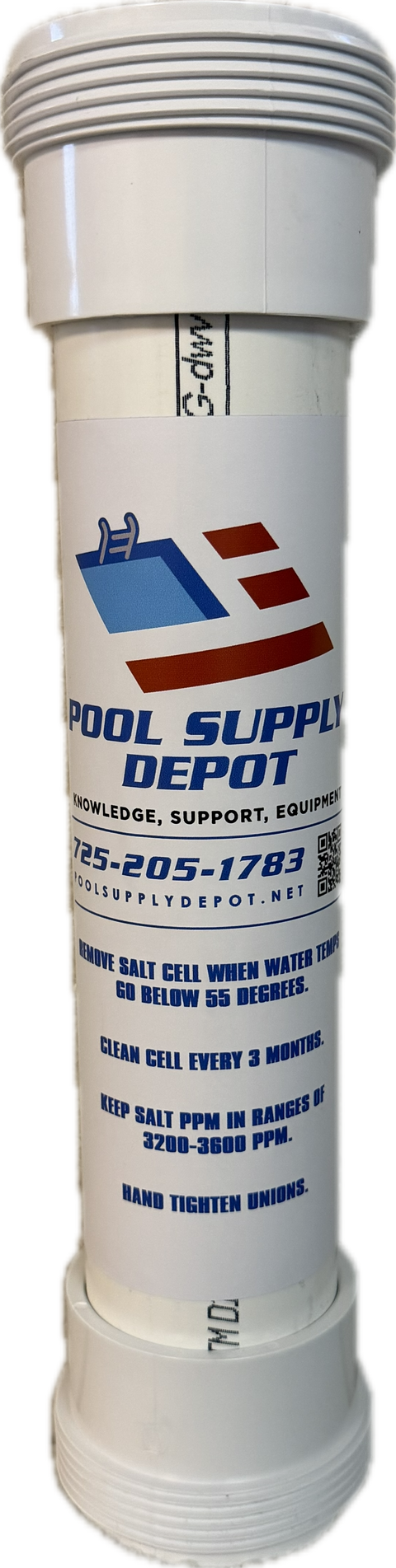 Pool Supply Depot Pentair IntelliChlor Bypass/Dummy cell, Compatible with Plus Models - Plus 40, Plus 60, IC20, IC40, and IC60
