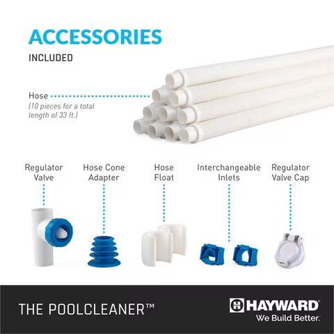 Hayward 2-Wheel PoolCleaner Suction Pool Cleaner | W3PVS20JST