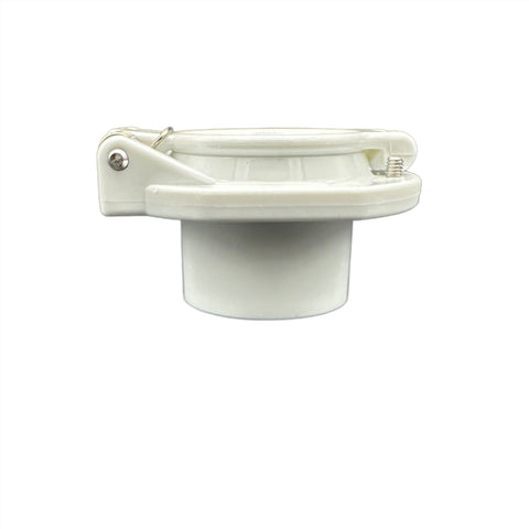 Slip Vac Lock Vacuum Port Slip fitting (White or Grey) Appaetech Industries by Pool Supply Depot LLC