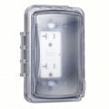 Clear GFI Gang Cover by Pool Supply Depot