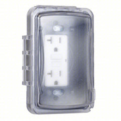 Clear GFI Gang Cover by Pool Supply Depot