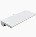 CMP 24" Waterfall Back Port w/ 6" Lip, White | 25577-230-000 by Pool Supply Depot
