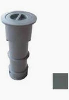 AquaStar 7-1/2" Umbrella Stand w/ Sleeve & Center Cap, Light Gray | US103