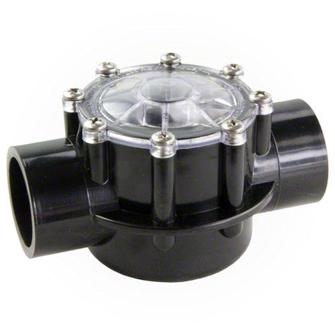 jandy-7235-swing-check-valve-1-5-to-2-inch-main-pool-supply-depot.jpg	Jandy 7235 1-1/2 to 2-inch swing check valve with black housing and clear inspection lid.