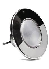 J&J Electronics Color Splash XG LED Pool Fixture, 500 W Equivalent, 120V, 58W, 847Lm, RGB, 100' Cord, SwimQuip | LPL-F2CW-120-100-P
