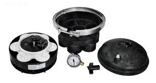Paramount In-Floor Water Valves 9 Port Water Valve 2", Black | 004302419003