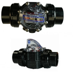 FlowVis FV-2 Flow Meter with Check Valve for 2