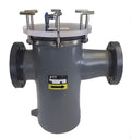Fluidtrol 4 x 3 Inch FRP PVC Strainer with Stainless Basket | RSW116104331 - product image