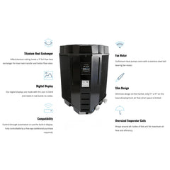Pentair GulfStream Pool Heat Pump 142K BTU 208/230V | HE150-RA