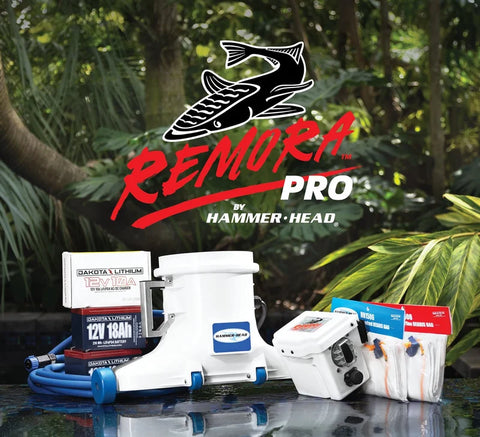 Hammer-Head Remora Portable Battery Pool Vacuum Kit | XR1600