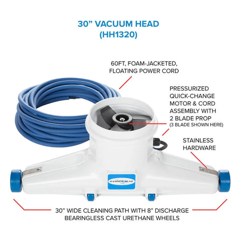 Hammer-Head Service-30 Portable Pool Vacuum | SERVICE-30