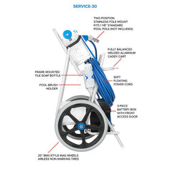 Hammer-Head Service-30 Portable Pool Vacuum | SERVICE-30