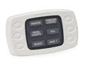 Hayward 6 Function Wired Spa Side Remote White | AQL-SS-6B-W - product image 1