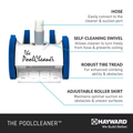 Hayward The PoolCleaner 4 Wheel Suction Cleaner White | W3PVS40JST - product image 2