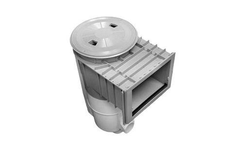 Pentair A&A QuikSkim Gray Venturi Pool Skimmer with Foam & Bonding Lug | 504302