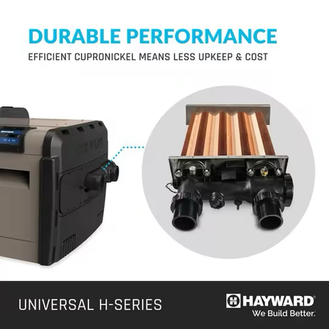 Hayward Universal H-Series Propane Gas Heater 400,000 BTUs | W3H400FDP