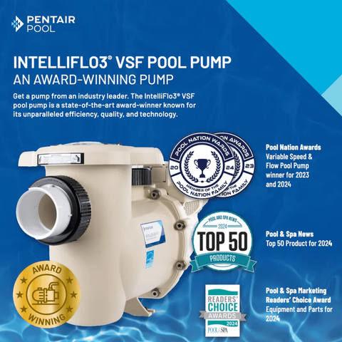 Pentair IntelliFlo3 VSF Pool Pump 3 HP | 011075