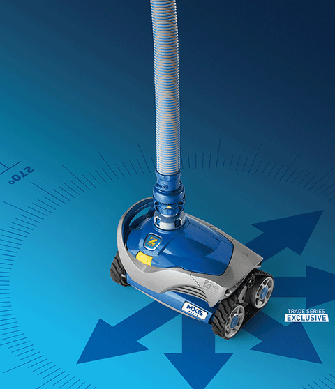 Zodiac MX6 Elite Suction Pool Cleaner, Advanced Twist Lock Hose, X-Drive Technology w/ X-Trax | MX6EL