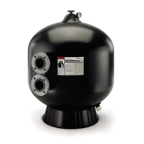 Pentair Triton C-3 Series TR140C-3 36" Fiberglass Side Mount Sand Filter without Valves, Black, 7.06 sq. ft, 925 lbs Sand, 106 GPM, 50,880 Gallons | 140342
