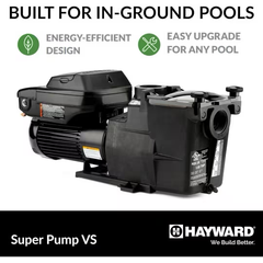 Hayward Super Pump 1.65 HP Pump, Variable Speed, 230V | W3SP2603VSP