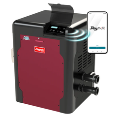 Raypak P-R404A-EN-N AVIA HD Natural Gas Heater, 399K BTU, NiTek Exchanger, Built-in Wi-Fi | 018045