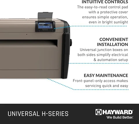 Hayward Universal H-Series Propane Gas Heater 400,000 BTUs | W3H400FDP