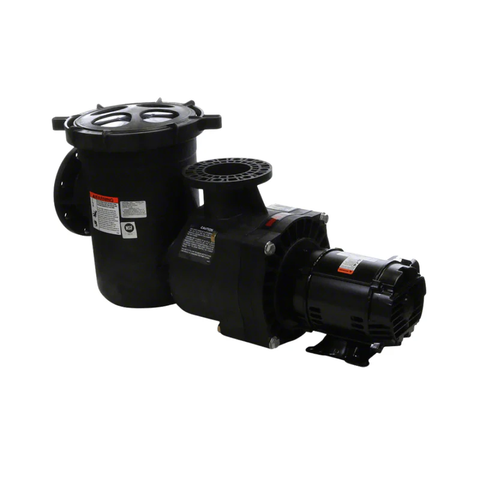 Pentair EQ Series Commercial Plastic Pool Pump, 5 HP, 208-230/460 V, Three Phase, with Strainer | 340604