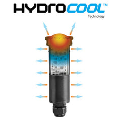Jandy WaterColors Nicheless HydroCool Pool and Spa LED Lights, RGBW, 12 V, 12 W, 150 FT Cord | JLU4C12W150