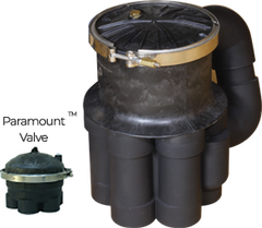 Blue Square In-Floor Water Valves Replaces Paramount Valve Adapter Kit | 1145120