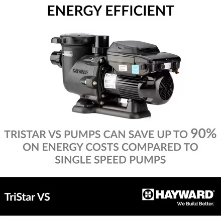 Hayward TriStar 1.85 HP Pool Pump, Variable Speed, 230V | W3SP3202VSP