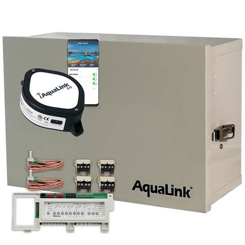 Jandy AquaLink RS P4 Pool only Kit, With iAqualink RS Web-Connect Device | IQ904-P