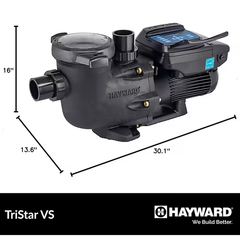 Hayward TriStar 2.7 HP Pool Pump, Variable Speed, 115/230V | W3SP3206VSP