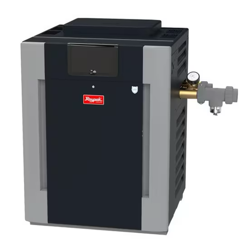 Raypak  B-R266A Digital ASME Natural Gas Pool Heater, 266K BTU | 017372