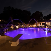 Pentair 4x Microbrite, COLOR LED, 12V, Combo Kit w/ 300 Watt Trasnformer 100FT Cord | 602133