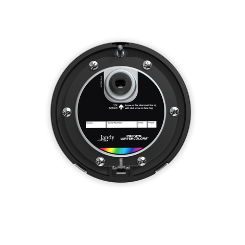 Jandy Infinite RGBW WaterColors Niched Spa LED Light, 14 V, 25 W, 100' Cord | IWCS25W100