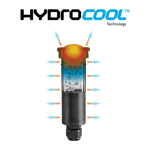 Jandy WaterColors Nicheless HydroCool LED Light RGBW, 12V, 12Watt, 100FT Cord | JLU4C12W100