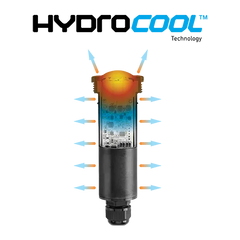 Jandy WaterColors Nicheless HydroCool LED Light RGBW, 12V, 12Watt, 100FT Cord | JLU4C12W100